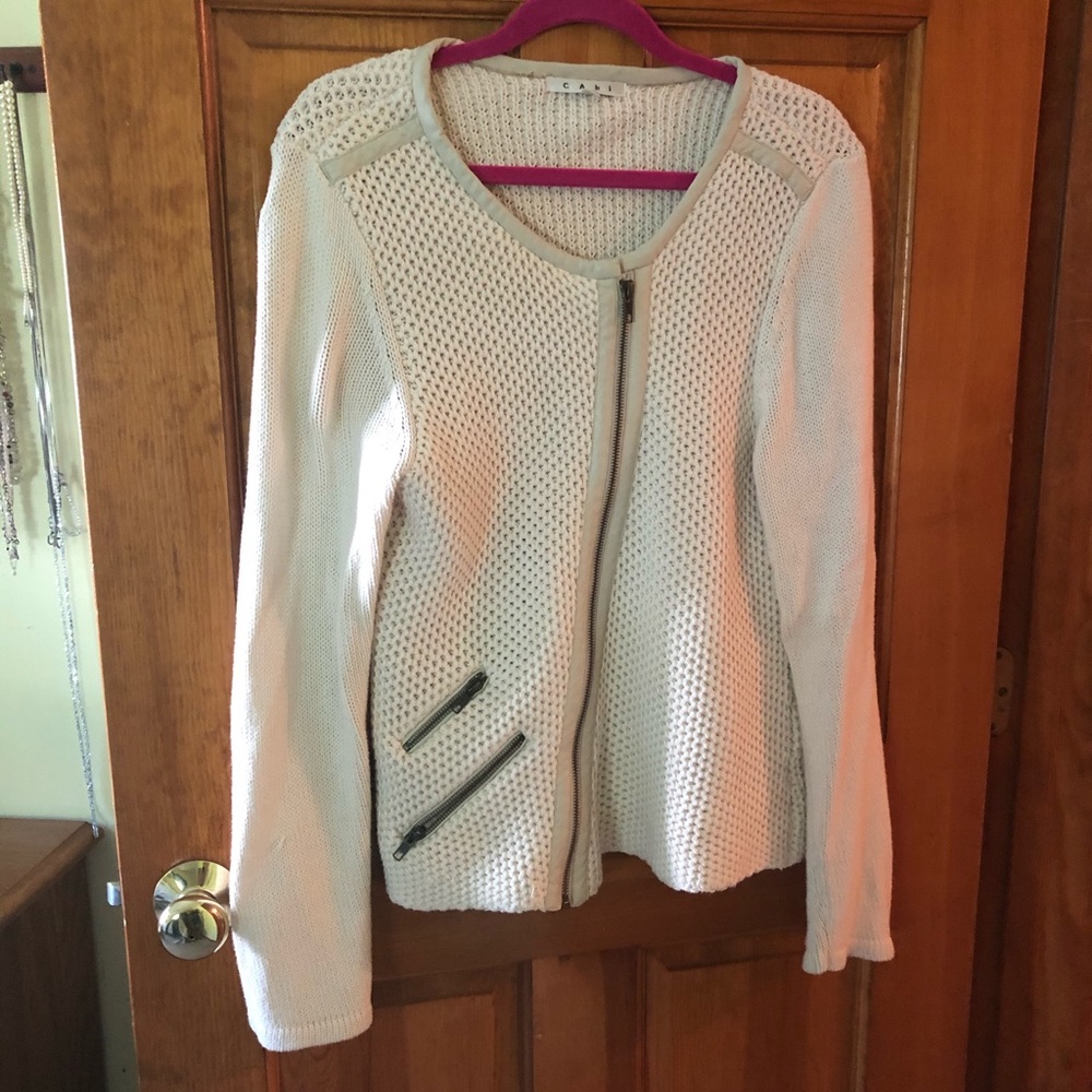 Sweater, zipperCardigan sweater